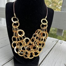 Vintage JOAN RIVERS Classics Collection Layers of Rings Necklace￼￼￼ ￼￼ - $27.00