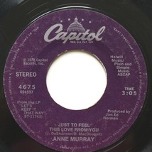 Anne Murray - I Just Fall In Love Again / Just To Feel 45 rpm Vinyl 7&quot; Single G+ - £6.72 GBP