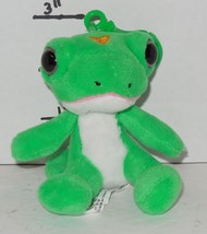 geico gecko 3&quot; Stuffed Plush toy Key Chain - £7.75 GBP