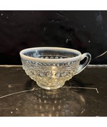 Vintage Anchor Hocking Moonstone Clear Opalescent Glass Coffee Cup - $7.00