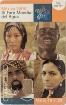 Ladtel Phone Card Mexico 2006 IV Foro Mundial del Agua Marzo 16 al 22 - $1.37 CAD