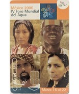 Ladtel Phone Card Mexico 2006 IV Foro Mundial del Agua Marzo 16 al 22 - $1.00