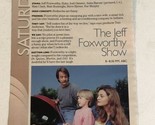Jeff Foxworthy Show Tv Show Print Ad Haley Joel Osment Tpa15 - £4.74 GBP