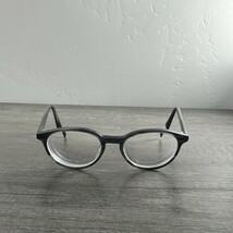 Warby Parker Eyeglasses Watts 160 Round Gray Full Rim FRAMES ONLY 49-18-145 - $19.87