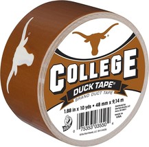 Duck Tape University of Texas Longhorns NCAA Licensed Product 10 Yards - £16.44 GBP