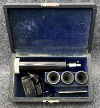 Bausch &amp; Lomb May Ophthalmoscope Arc-Vue Otoscope Set Medical w/ Case Vintage - £19.77 GBP