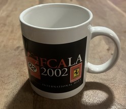 Ferrari Club Of America FCALA 2002 International Meet Mug - $223.87 MXN