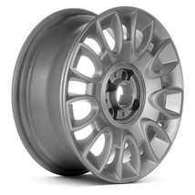 Wheel For 2012-2013 Fiat 500 15x6 Alloy 9 V Spoke Bright Silver Metallic 4-98mm - £289.05 GBP