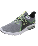 Nike Air Max Sequent 3 Grey/Green 921694 007 Men&#39;s Size 8.5 - £67.18 GBP