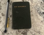 Vintage  Pocket New Testament of Our  Lord and Savior Jesus Christ  Mini - $24.74