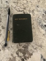 Vintage  Pocket New Testament of Our  Lord and Savior Jesus Christ  Mini - $24.74