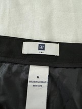 GAP RN 54023 Women's Rear Zipper & Slit A-Line Pull-On Skirt Size 6 Waist 30" image 3