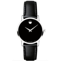 Movado Men&#39;s Museum Black Dial Watch - 607317 - £194.43 GBP