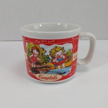 Vintage 1998 Campbell's Soup Mug For Houston Harvest  - Campbell Kids Summertime - $11.19