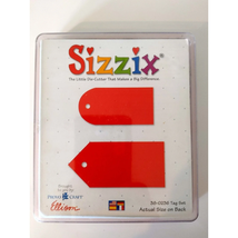 Sizzix Tag set large die - £7.20 GBP