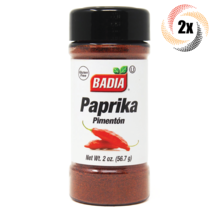 2x Shakers Badia Paprika Pepper Seasoning | 2oz | Gluten Free! | Pimenton - $14.02