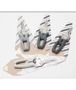 Set of 4 Kuhn Rikon Kitchen Shears Scissors New QVC K52139 GREY SCALE - $817.63 MXN