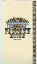 Log Cabin Pancake House Menu &amp; Business Card Pigeon Forge Tennessee 1990&#39;s - £14.03 GBP