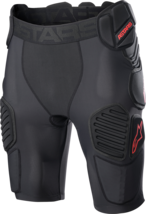 Alpinestars Mens Bionic Pro Protection Shorts Black/Red Small - £99.86 GBP