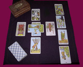 FULL CELTIC CROSS TAROT READING FROM 100 YEAR OLD WITCH ALBINA Witch Cas... - $17.93