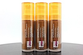 3 Pack! Uoma by Sharon C Flawless IRL Skin Perfecting Foundation, Brown ... - £12.86 GBP