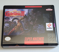 Castlevania Iv 4 Case Only Super Nintendo Snes Box Best Quality Available - £10.14 GBP