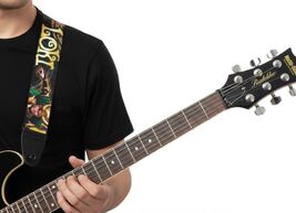 Buckle-Down Marvel Loki Guitar Strap Comic Art Official Licensed Made in... - $17.81