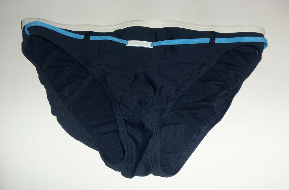 NWT WOMENS NAUTICA NAVY W/ OCEAN BLUE ACCENT BIKINI BOTTOM   SIZE 12 - $23.33