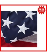 4x6ft American Flag - Durable Outdoor Banner with Embroidered Stars &amp; Gr... - $57.83 CAD