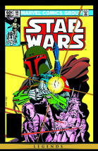 1977 Star Wars Marvel Comic #68 Cover Poster 11X17 Boba Fett Bounty Hunter - £9.74 GBP
