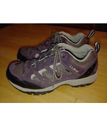 L.L. BEAN TEK 2.5 DRY LEX LADIES MAUVE HIKING SHOES-10M-BARELY WORN-NICE... - $43.47 CAD