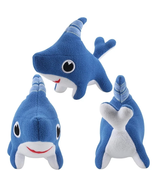 25Cm Shark Dog Plush Toy Shark Dog Stuffed Animals Blue Shark Stuffed An... - £11.12 GBP