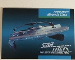 Star Trek Fifth Season Commemorative Trading Card #41 Federation Miranda... - $1.97
