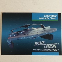 Star Trek Fifth Season Commemorative Trading Card #41 Federation Miranda Class - £1.56 GBP