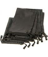10pcs Black Soft Pouch Bag Case Sunglasses Eyeglasses Glasses iPhone Sma... - $9.90