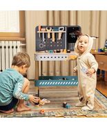 ROBOTIME Wooden Tool Bench For Kids Toy Play Workbench Workshop With Too... - $1,563.69 MXN