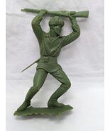 Vintage 1960s Louis Marx MCMLXIII Russian With Rifle Above Head Plastic ... - €11,89 EUR