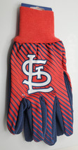 St. Louis Cardinals Striped with Blue Palm Sport Utility Gloves - MLB - £9.29 GBP