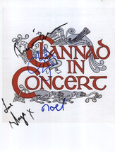 Clannad (Band) Moya Brennan + 3 FULLY SIGNED Photo + COA Lifetime Guarantee - $86.99