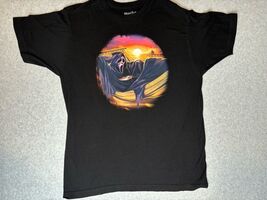 Ghost Face Spring Break Scary Movie Mask Halloween Men's Shirt Black Large - $14.88