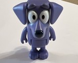 Jean Luc Bluey Caravan 2.5&quot; Play Figure Poseable Purple Dog Rare Replace... - £15.49 GBP