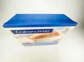 Corningware French White 1.75 Qt Loaf Bread Pan Baking Dish Bake Serve S... - $125.73