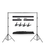 HYJ INC Photo Video Studio Photography Backdrop Stand 8 x 8 ft Adjustabl... - $53.44 CAD