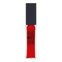 Maybelline Vivid Matte Liquid Lip Color #35 Rebel Red New - £7.50 GBP