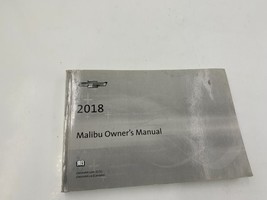 2018 Chevy Malibu Owners Manual Handbook OEM I03B34045 - £17.49 GBP