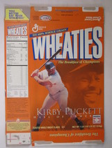 Empty Wheaties Box 2001 18oz Kirby Puckett & David Winfield [Z202e9] - $6.38