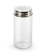 Salt And Pepper Shakers Glass 1.8 X 4 Inches - $23.61 CAD