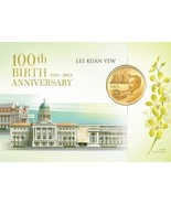 100th Birth Anniversary of Mr Lee Kuan Yew Commemorative Coin (LKY100) - $34.68 CAD