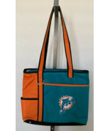 Vintage Profanity by Little Earth NFL MIAMI DOLPHINS Shoulder Handbag Tote - $44.54