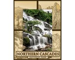 Northern Cascades National Park Laser Engraved Wood Picture Frame Portra... - $25.99